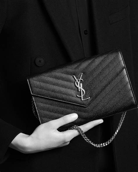 ysl wallet on chain medium|ysl wallet on chain used.